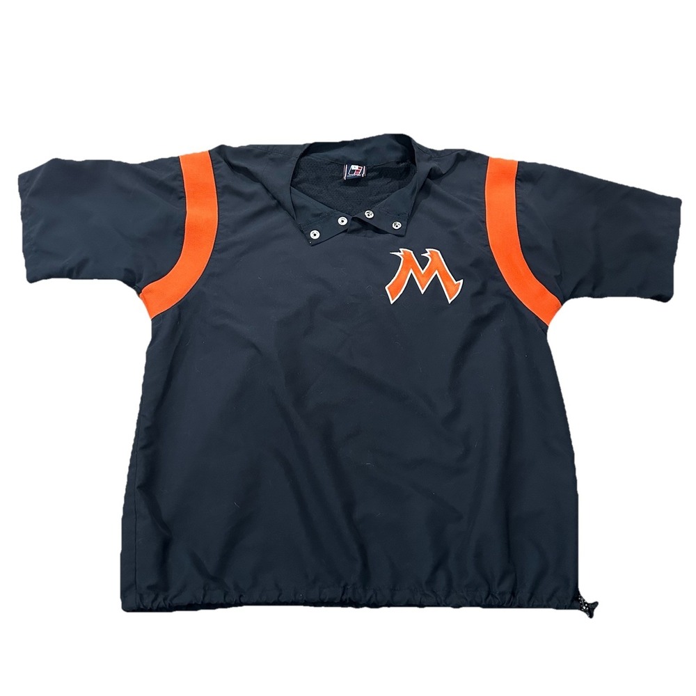 Uniform Express Black And Orange "M" Shirt Size Large Sport Jersey